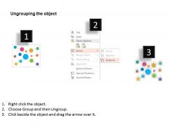 Wd business process network with icons flat powerpoint design