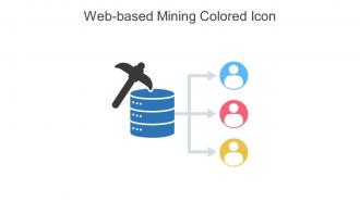 Web Based Mining Colored Icon In Powerpoint Pptx Png And Editable Eps Format
