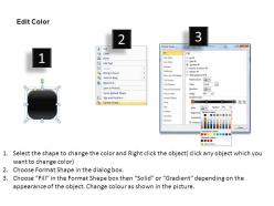 Web icons style 4 powerpoint presentation slides db