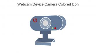 Webcam Device Camera Colored Icon In Powerpoint Pptx Png And Editable Eps Format
