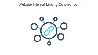 Website Internal Linking Colored Icon In Powerpoint Pptx Png And Editable Eps Format