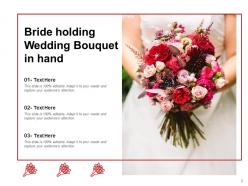 Wedding bouquet exchanging decoration ceremony together
