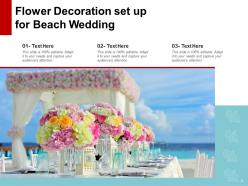 Wedding bouquet exchanging decoration ceremony together