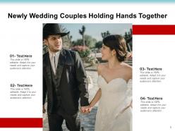 Wedding bouquet exchanging decoration ceremony together
