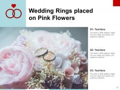 Wedding bouquet exchanging decoration ceremony together