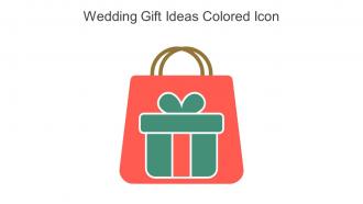 Wedding Gift Ideas Colored Icon In Powerpoint Pptx Png And Editable Eps Format