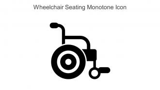Wheelchair Seating Monotone Icon In Powerpoint Pptx Png And Editable Eps Format