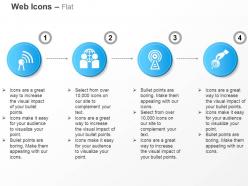 Wifi antenna social connection antenna safety ppt icons graphics