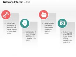 Wifi data folder data management ppt icons graphics