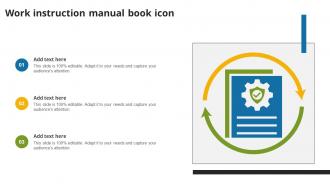 Work Instruction Manual Book Icon