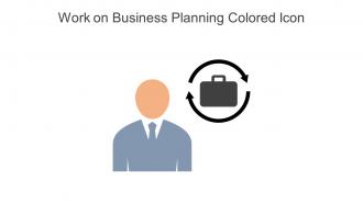 Work On Business Planning Colored Icon In Powerpoint Pptx Png And Editable Eps Format