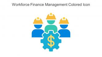 Workforce Finance Management Colored Icon In Powerpoint Pptx Png And Editable Eps Format