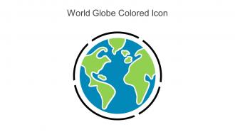 World Globe Colored Icon In Powerpoint Pptx Png And Editable Eps Format
