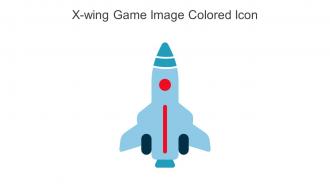 X Wing Game Image Colored Icon In Powerpoint Pptx Png And Editable Eps Format