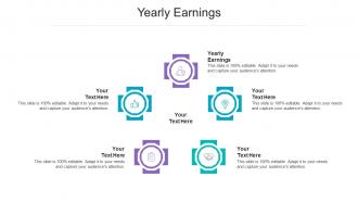 Yearly earnings ppt powerpoint presentation icon background cpb