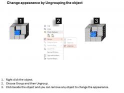 Yq multiple cubes with team and icons powerpoint template