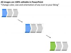 Zp three simple step process diagram with icons powerpoint template