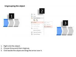 Zp three simple step process diagram with icons powerpoint template