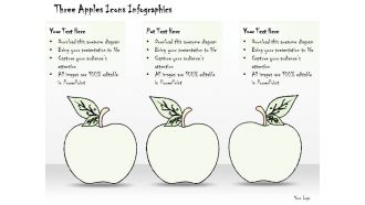2102 business ppt diagram three apples icons infographics powerpoint template
