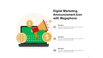 Announcement Icon Advertisement Marketing Megaphone Influencer
