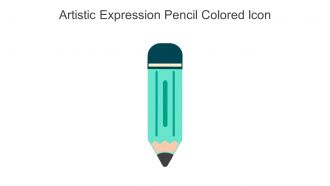 Artistic Expression Pencil Colored Icon In Powerpoint Pptx Png And Editable Eps Format
