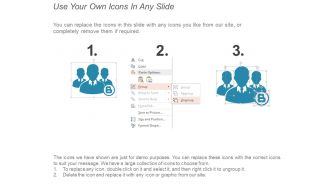 Automation testing evaluation framework with icon ppt sample file