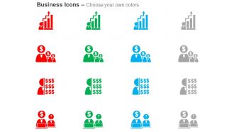 Business bar graph financial growth chart financial deal ppt icons graphics