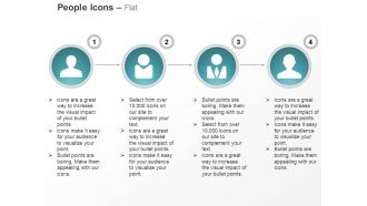 Business person manager and team ppt icons graphics