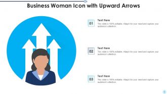 Business Woman Icon Powerpoint Ppt Template Bundles