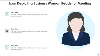 Business Woman Icon Powerpoint Ppt Template Bundles