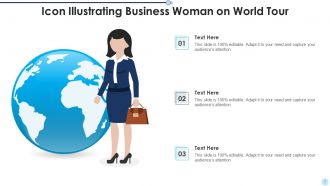 Business Woman Icon Powerpoint Ppt Template Bundles
