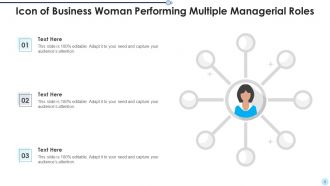Business Woman Icon Powerpoint Ppt Template Bundles