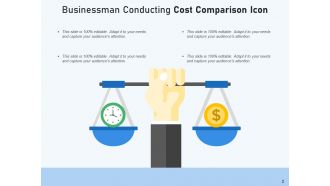 Cost Comparison Icon Business Innovation Entrepreneur Product Healthcare Insurance