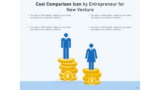 Cost Comparison Icon Business Innovation Entrepreneur Product Healthcare Insurance