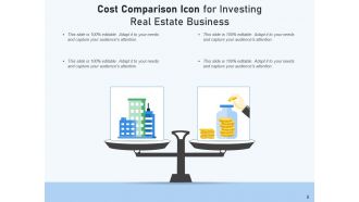 Cost Comparison Icon Business Innovation Entrepreneur Product Healthcare Insurance