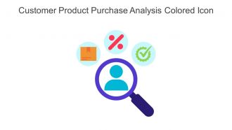 Customer Product Purchase Analysis Colored Icon In Powerpoint Pptx Png And Editable Eps Format