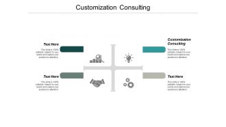 Customization consulting ppt powerpoint presentation icon design templates cpb