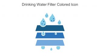 Drinking Water Filter Colored Icon In Powerpoint Pptx Png And Editable Eps Format