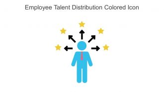 Employee Talent Distribution Colored Icon In Powerpoint Pptx Png And Editable Eps Format