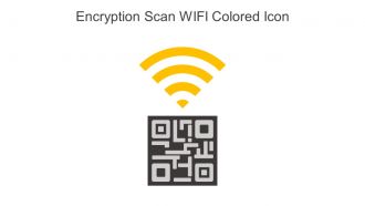 Encryption Scan WIFI Colored Icon In Powerpoint Pptx Png And Editable Eps Format