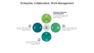 Enterprise collaborative work management ppt powerpoint presentation slides icons cpb