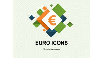 Euro Icons Showing Euro Currency With Arrows