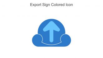 Export Sign Colored Icon In Powerpoint Pptx Png And Editable Eps Format