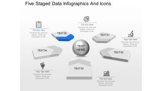 Fi five staged data infographics and icons powerpoint template