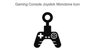 Gaming Console Joystick Monotone Icon In Powerpoint Pptx Png And Editable Eps Format