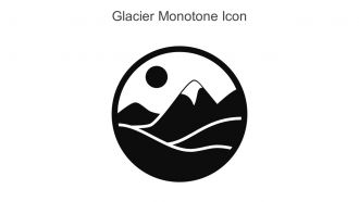 Glacier Monotone Icon In Powerpoint Pptx Png And Editable Eps Format