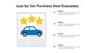 Icon for car purchase deal guarantee
