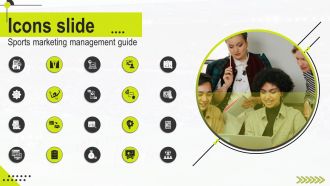 Icons Slide Sports Marketing Management Guide MKT SS