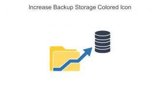 Increase Backup Storage Colored Icon In Powerpoint Pptx Png And Editable Eps Format