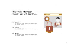 Information Security Icon Financial Software Computer Database Server Network Document